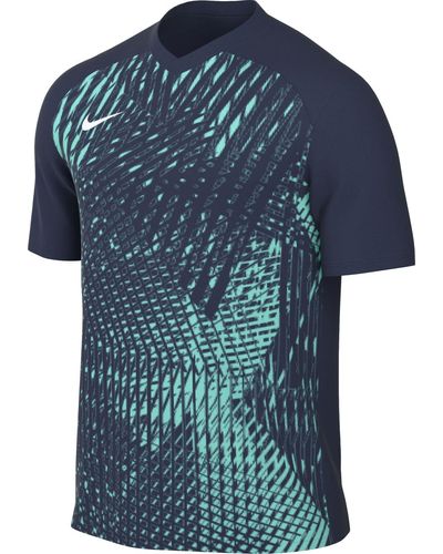 Nike M NK DF PRCSN VI JSY SS T-Shirt - Blu