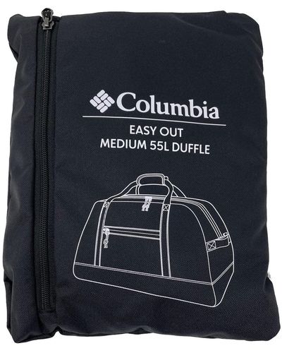 Columbia Easy Out Duffle Packable Leicht Sport Gym Travel Bag - Schwarz