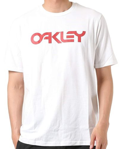 Oakley S Mark Ii Tee Hemd Voor - Wit