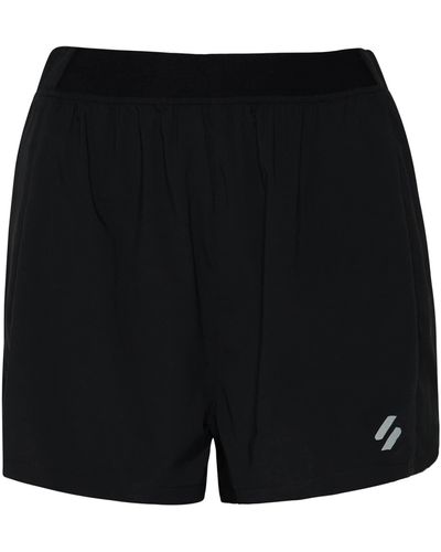 Superdry Run Shell Shorts - Black