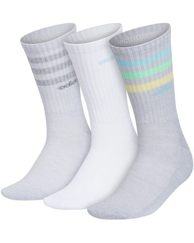 adidas 3-Stripe Crew Socks - Blau