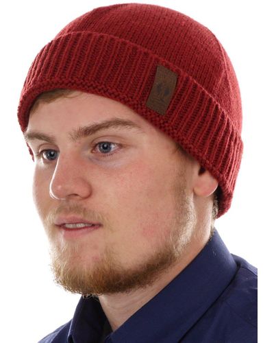 O'neill Sportswear Beanie Kopfbedeckung Wintermütze rot Winter Wave feinstrick