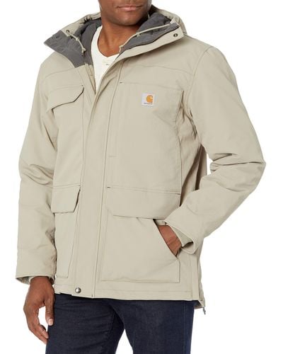 Carhartt Super Dux Relaxed Fit Insulated Traditional Coat - Natural