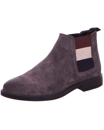 Tommy Hilfiger Essential Chelsea Boots - Lila