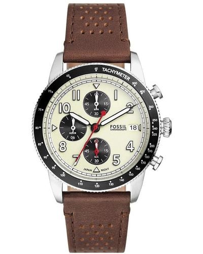 Fossil Sport Tourer Watch For - White