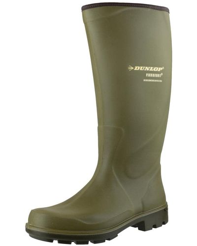 Dunlop Protective Footwear -Erwachsene Purofort Terroir Pro Gummistiefel - Grün