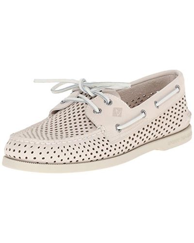 Sperry Top-Sider Authentic Original Laser Perf Boat Shoe - White