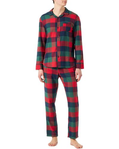 Benetton Pig(Jacke + Hose) 47eb4p004 Pyjamaset - Rot
