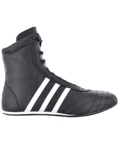 adidas Prajna Hi 382158 Man Shoe Boots Trainers Boxing Martial Arts - Brown