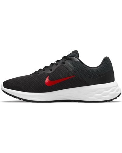 Nike Revolution 6 Road Running Shoe - Schwarz