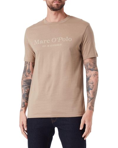 Marc O' Polo 323201251052 T-Shirt - Natur