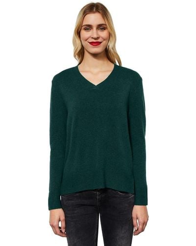 Street One A301962 Strickpullover - Grün