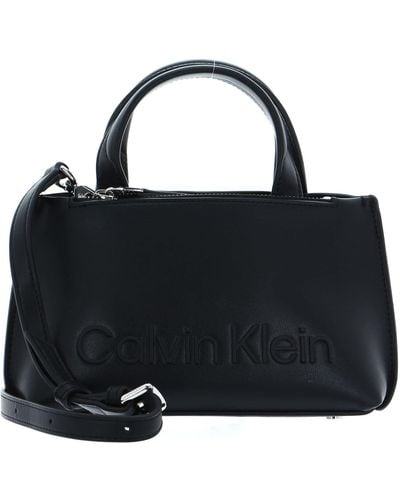 Calvin Klein Set Mini Tote - Black