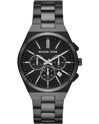 Michael Kors Reloj Lennox oversize en tono negro