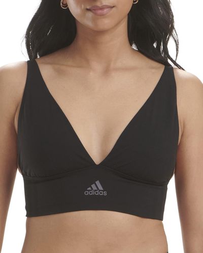 adidas Active Seamless Micro Stretch Low Rise Thong in Pink