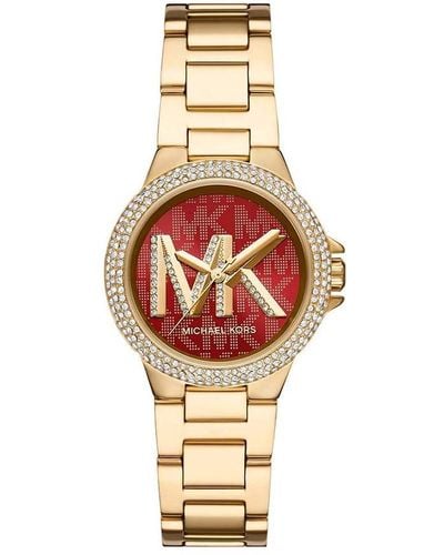 Michael Kors Mk7196 Ladies Camille Watch - Metallic