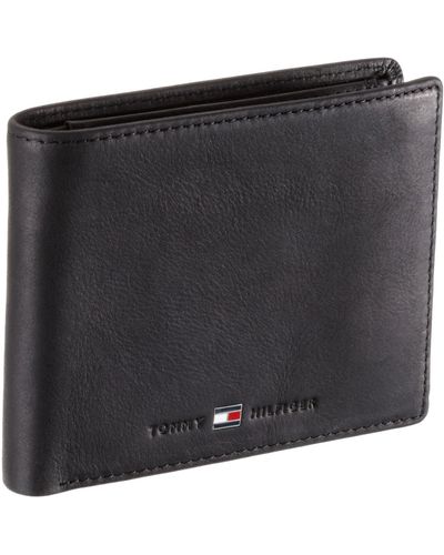 Tommy Hilfiger Johnson Trifold Wallet Bm56915529 - Zwart