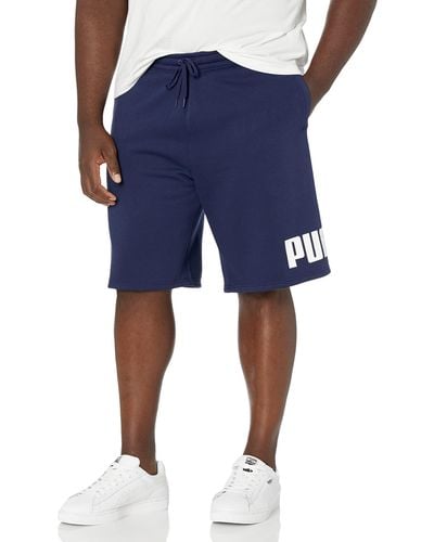 PUMA Big Logo 10" Shorts - Blau