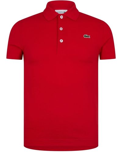 Lacoste Sport Polo Regular Fit Tennis - Rouge