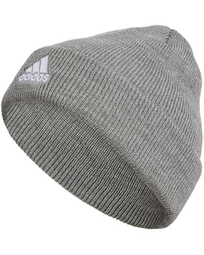 adidas Team Issue Fold Beanie - Gray