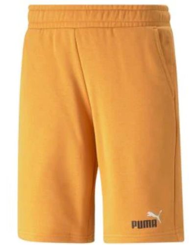 PUMA Ess+ Shorts M - Arancione