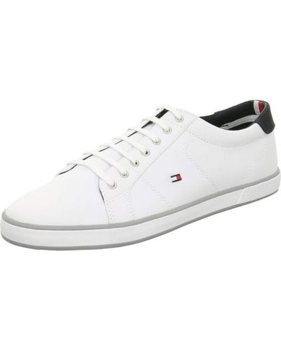 Tommy Hilfiger H2285arlow 1d, Sneakers Basses Homme - Blanc