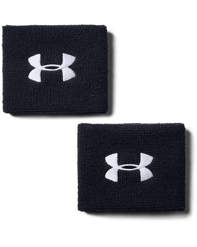 Under Armour 3-inch Performance Wristband 2-pack - Blue