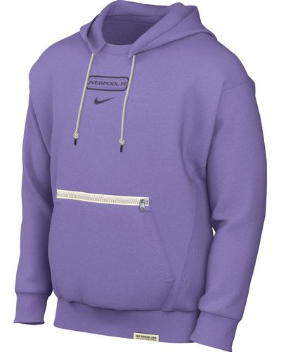 Nike Lfc Mnk Stndrdissue Pohoodiegx Top - Purple