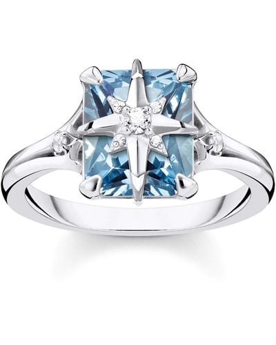 Thomas Sabo Ring 925 Sterling Silver - Blue