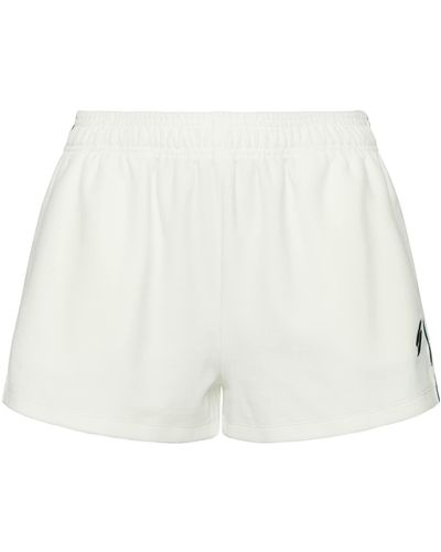 Superdry Code SL Velour Short W7110360A Off White 16 Mujer - Blanco