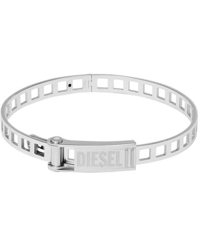 DIESEL DX1356040 Bracelet Acier Élégant Bracelet DX1356040 - Métallisé