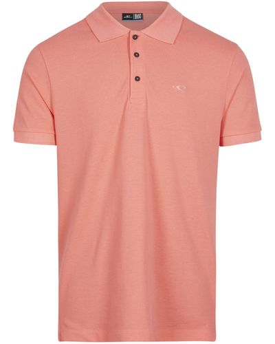 O'neill Sportswear Dreifach-Stack-Poloshirt T-Shirt - Pink