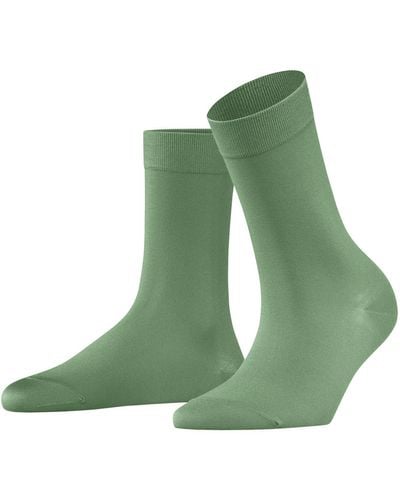 FALKE Cotton Touch W So Thin Plain 1 Pair Socks - Green