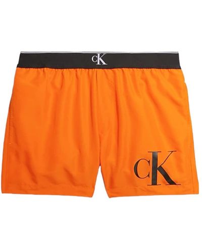 Calvin Klein Badeshorts Marke - Orange