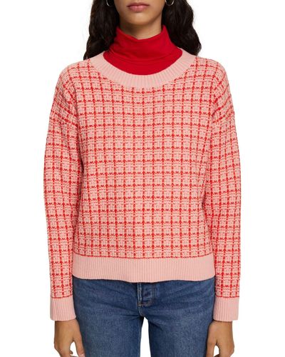 Esprit 122ee1i310 Jumper - Red