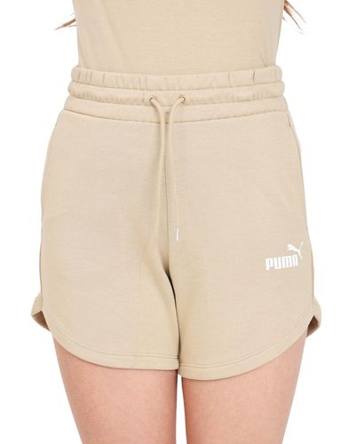 PUMA Ess 5 ́ ́ Sweat Shorts Xs - Natural