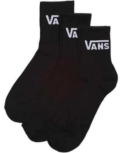 Vans | Half Crew Socken 3er Pack - Schwarz