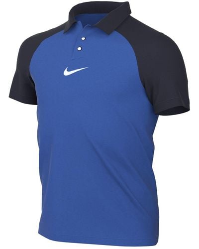 Nike Y NK DF ACDPR SS K Polo Shirt - Blau