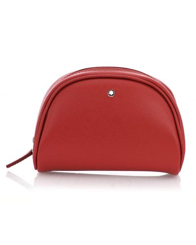 Montblanc Sartorial Vanity Bag Small Red - Rood