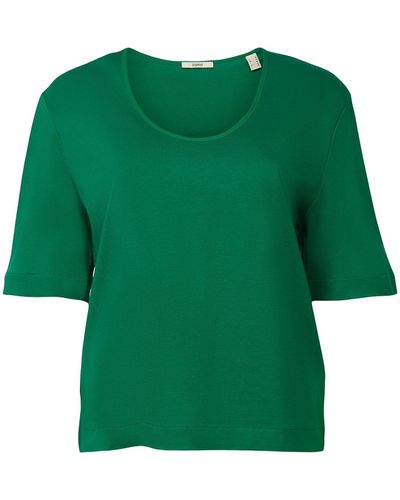 Esprit 073ee1k302 T-shirt - Green