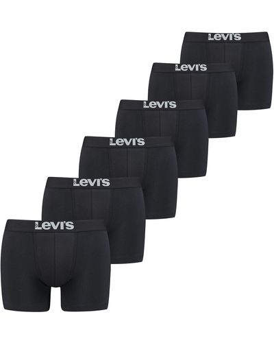 Levi's LEVIS Solid Basic Boxer - Schwarz