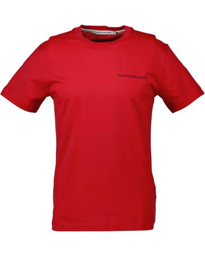 Calvin Klein T-Shirt rot Gr. M