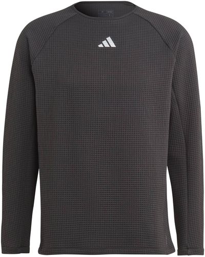 adidas Originals Laufshirt ULTIMATE CTE WARM - Grau