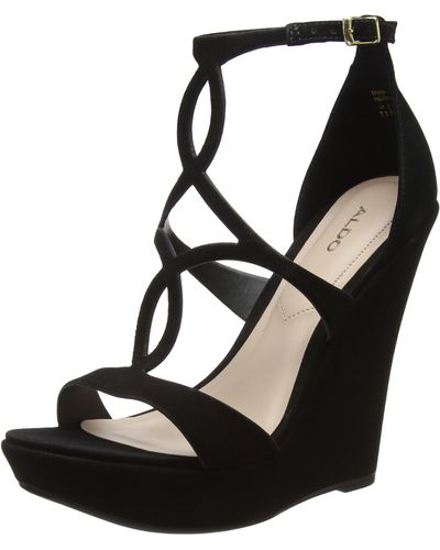 ALDO Unelinia Platform Heels - Black
