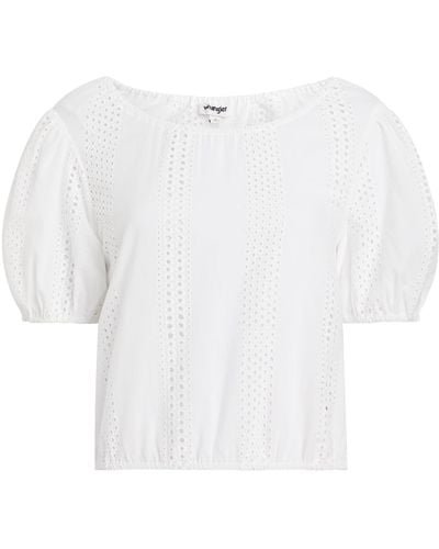 Wrangler Summer Puff Shirt - White
