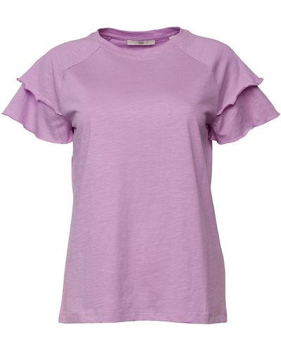 Esprit 063cc1k301 T-shirt - Purple