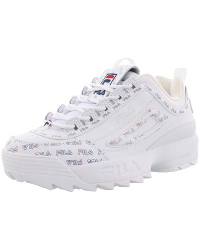 Fila femmes blanc disruptor ii premium basket cheap