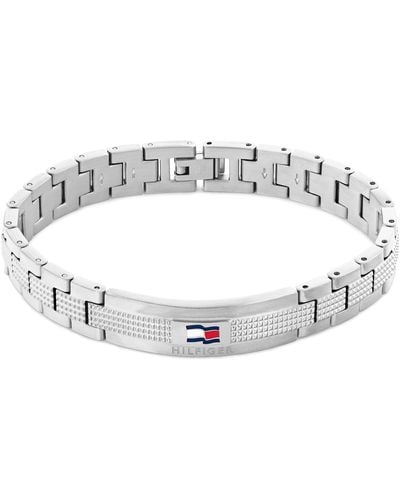 Tommy Hilfiger Jewelry Men's Link Bracelet Stainless Steel - 2790419 - Black