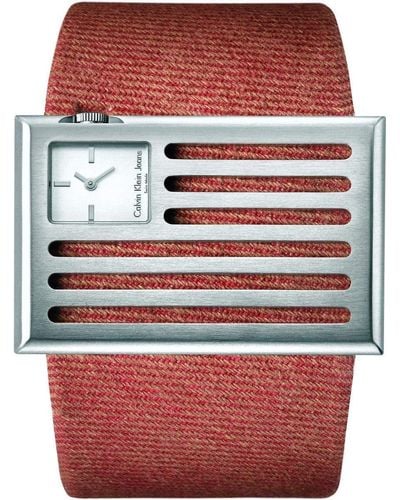 Calvin Klein K4513138- Orologio da donna - Rosso