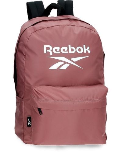 Reebok Helen School Backpack Adaptable To Trolley Pink 32x44x12cm Polyester 16.9l
